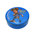 Import China Goods Package Tin Box Round Shaped